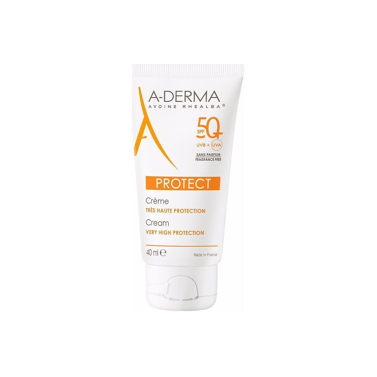Beauty Sonnenschutz & Sonnenpflege A-Derma Protect Crema Solar Spf50+ Sin Parfüm 