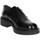 Schuhe Damen Slipper Frau 97Z1 Schwarz