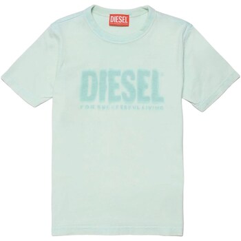 Kleidung Jungen T-Shirts Diesel J01130-0KFAV Grün