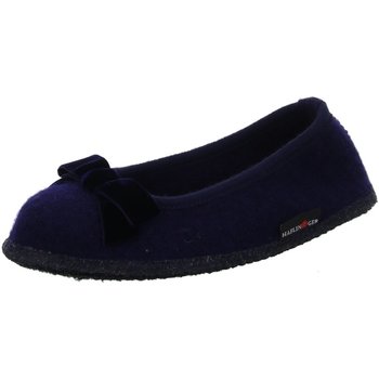 Schuhe Damen Hausschuhe Haflinger 623322-0-70 blau