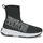 Schuhe Damen Sneaker High Versace Jeans Couture 74VA3SB9-ZS671 Schwarz / Weiss