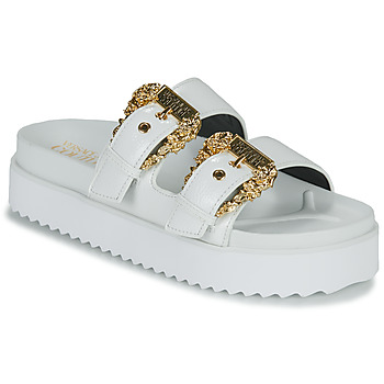 Schuhe Damen Sandalen / Sandaletten Versace Jeans Couture 74VA3SM1 Weiss / Gold