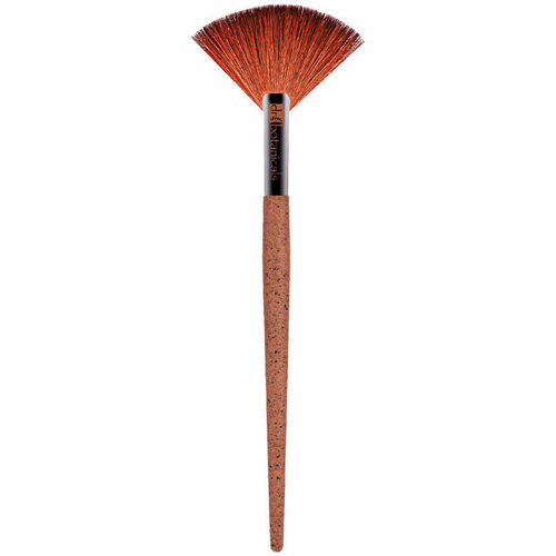 Beauty Pinsel Dr. Botanicals Fan Brush Bionic Synthetic Hair Recycled Aluminium Coffee & Cor 