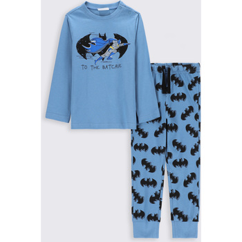 Kleidung Jungen Pyjamas/ Nachthemden Coccodrillo Pyjama für Jungen blauer, Lizenz von BATMAN Blau