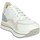 Schuhe Damen Sneaker High Keys K-7661 Weiss
