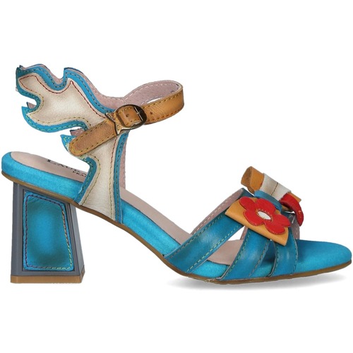Schuhe Damen Sandalen / Sandaletten Laura Vita HACKIO 02 Blau