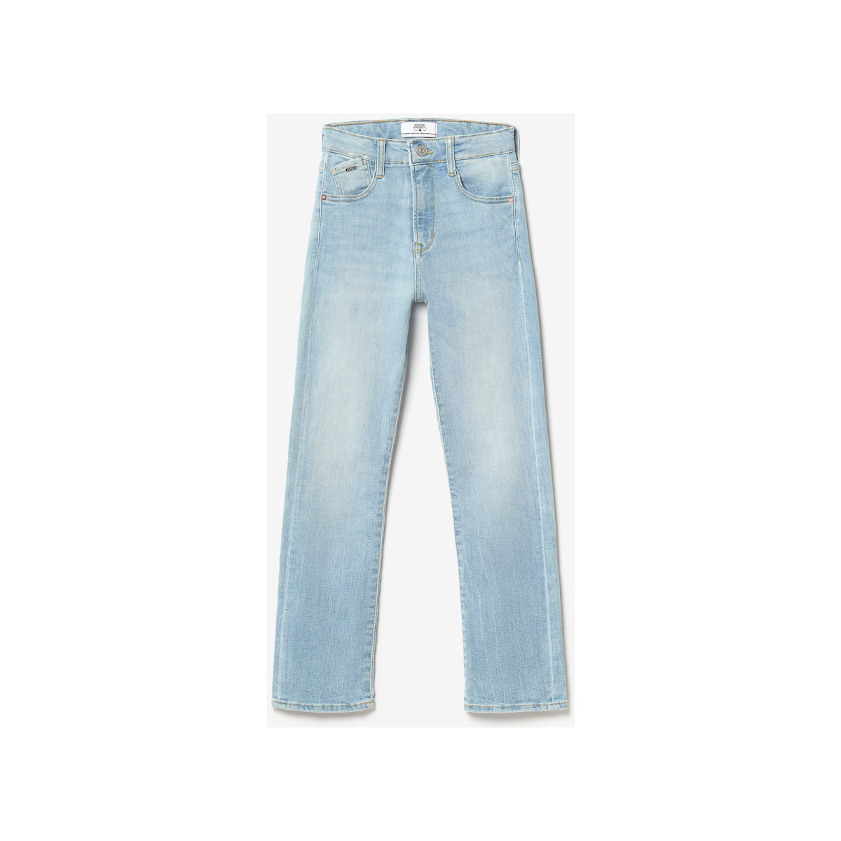 Kleidung Mädchen Jeans Le Temps des Cerises Jeans regular 400/12, 7/8 Blau