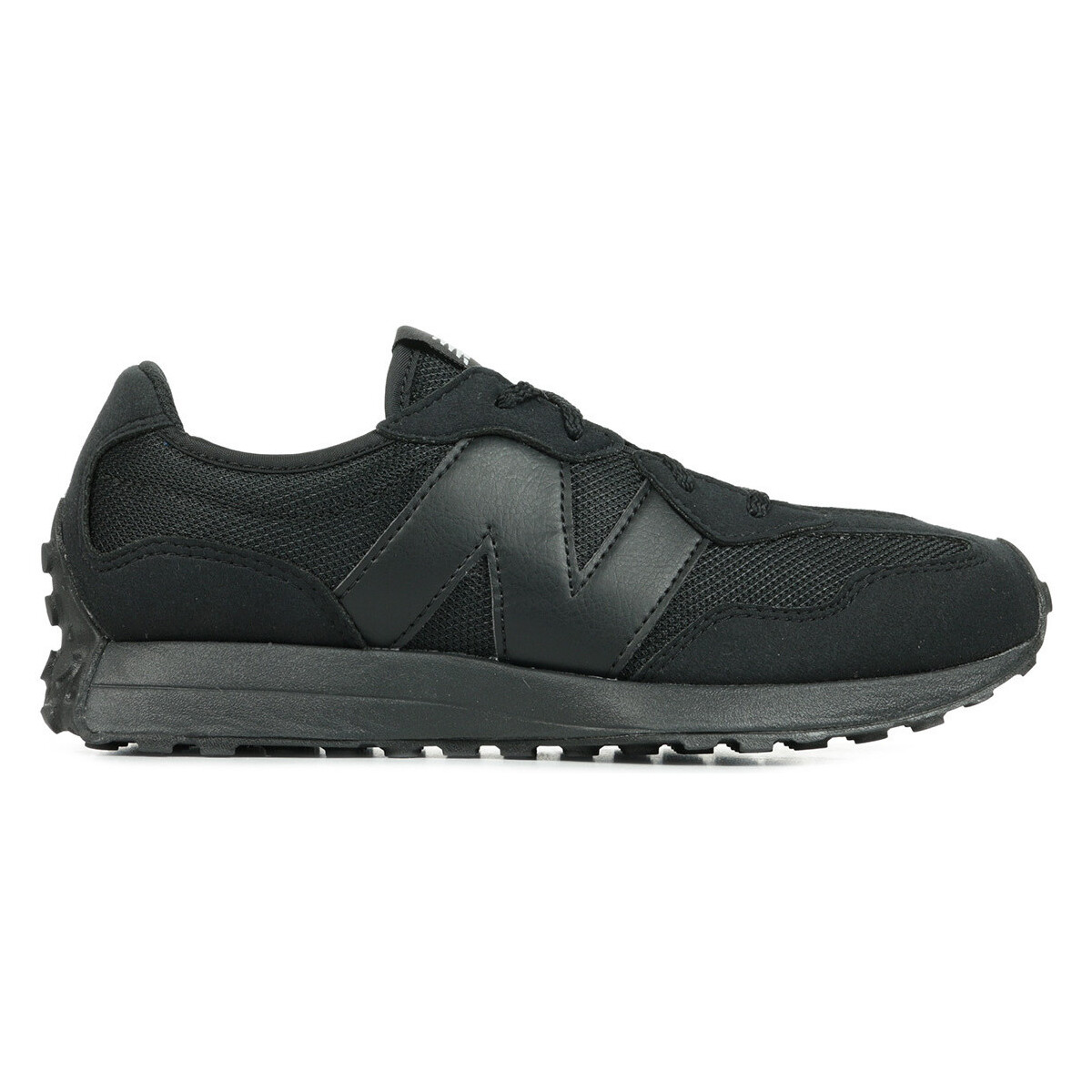 Schuhe Kinder Sneaker New Balance 327 Schwarz