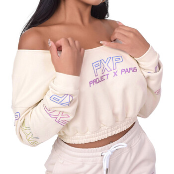 Kleidung Damen Sweatshirts Project X Paris PXP-F212101 Beige