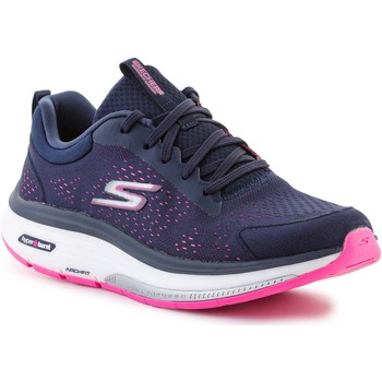 Schuhe Damen Sneaker Low Skechers GO WALK Workout Walker - Outpace 124933-NVHP Multicolor