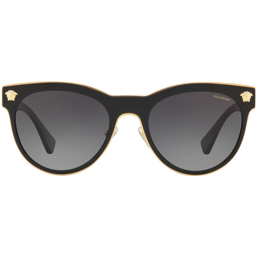 Uhren & Schmuck Sonnenbrillen Versace Sonnenbrille VE2198 1002T3 Polarisiert Schwarz