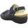 Schuhe Damen Sandalen / Sandaletten Longo Sandaletten -Bequemsandalette 1093926 Blau