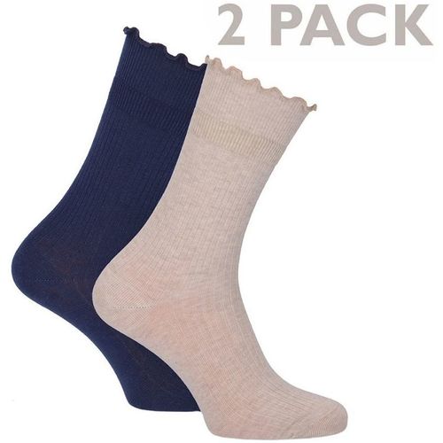Unterwäsche Damen Strumpfwaren  Tamaris Damen Socken mit Rüschen-Abschlussbund 2-er Pack 1