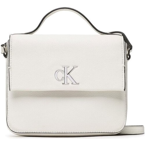 Taschen Damen Handtasche Calvin Klein Jeans K60K610330 Weiss