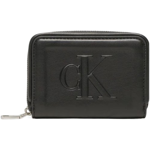 Taschen Damen Portemonnaie Calvin Klein Jeans K60K610353 Schwarz