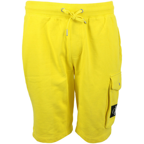 Kleidung Herren Shorts / Bermudas Calvin Klein Jeans Monogram Patch HWK Short Gelb