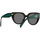 Uhren & Schmuck Sonnenbrillen Prada Sonnenbrille PR14WS 1AB5Z1 Polarisiert Schwarz