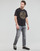 Kleidung Herren T-Shirts Versace Jeans Couture GAHT05-G89 Schwarz