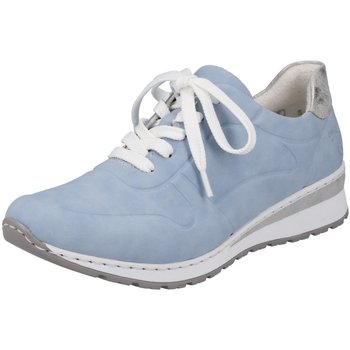 Schuhe Damen Derby-Schuhe & Richelieu Rieker Schnuerschuhe FSK Halbschuhe 54401-10 Blau