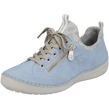 Schuhe Damen Derby-Schuhe & Richelieu Rieker Schnuerschuhe Schnürer 52573-10 Blau