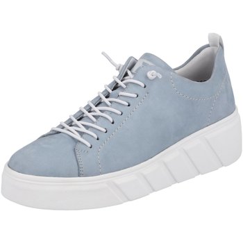 Schuhe Damen Sneaker Rieker FSK Halbschuhe W0500-12 Blau