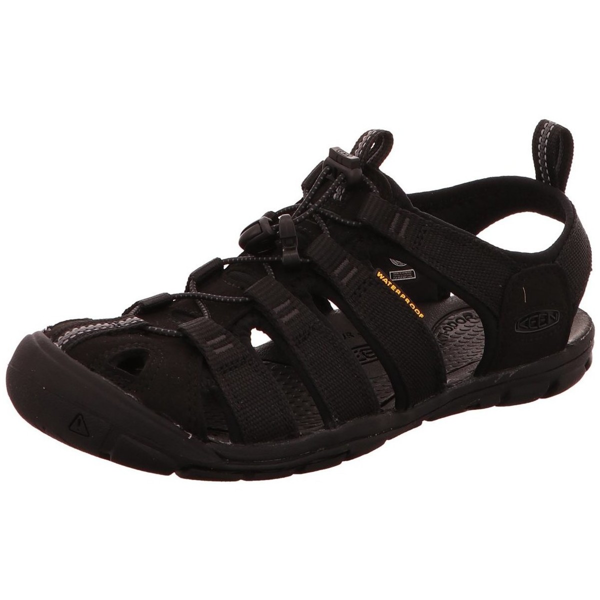 Schuhe Damen Wanderschuhe Keen Sandaletten CLEARWATER CNX W-BLACK/BLACK 1020662 Schwarz