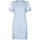 Kleidung Damen Pyjamas/ Nachthemden Lisca Kurzärmeliges Nachthemd Smooth  Cheek Blau