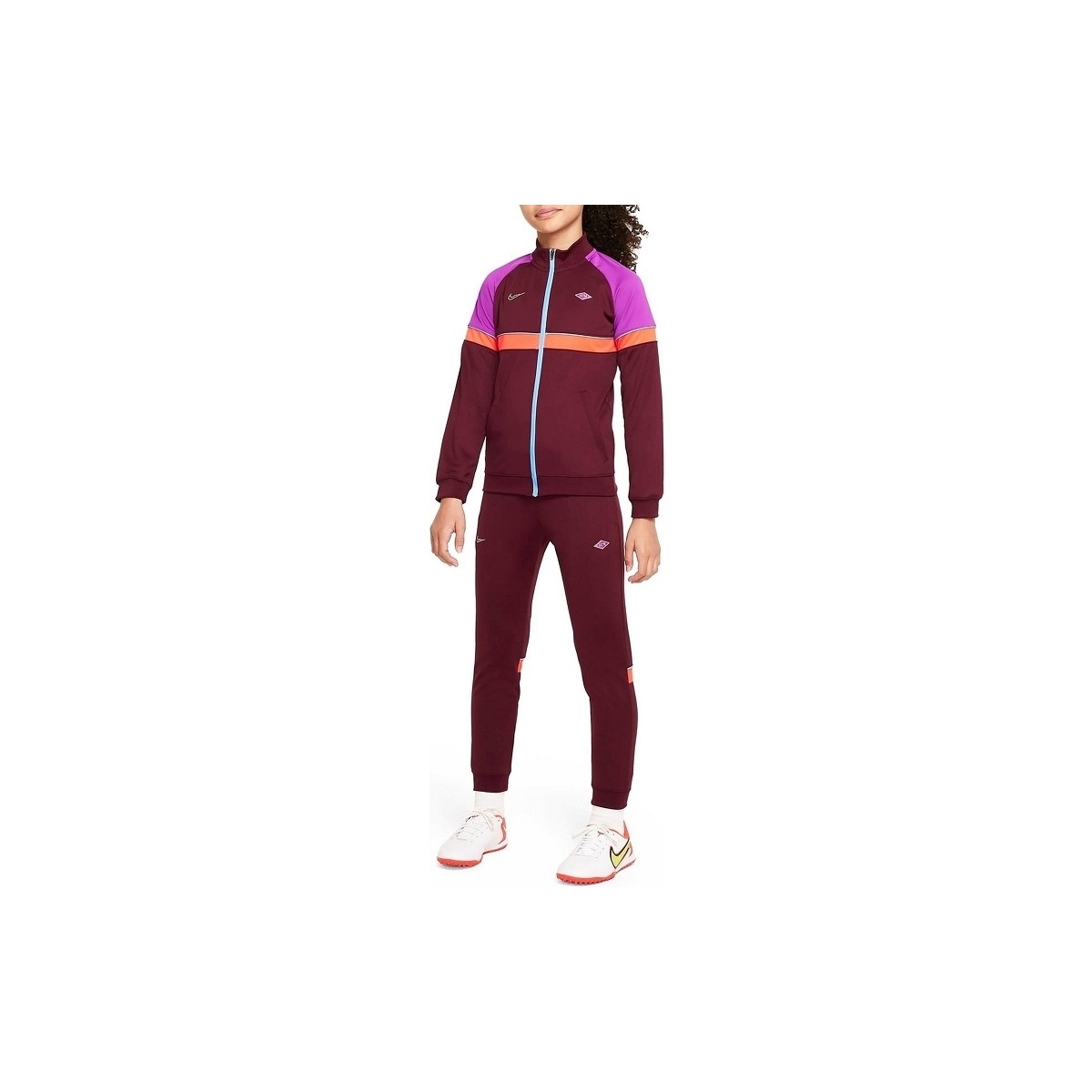 Kleidung Mädchen Jogginganzüge Nike KM TRCK SUIT JR Violett