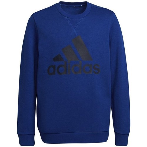 Kleidung Jungen Sweatshirts adidas Originals Big Logo JR Blau