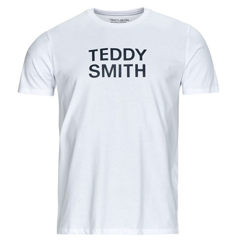 Kleidung Herren T-Shirts Teddy Smith TICLASS Weiss