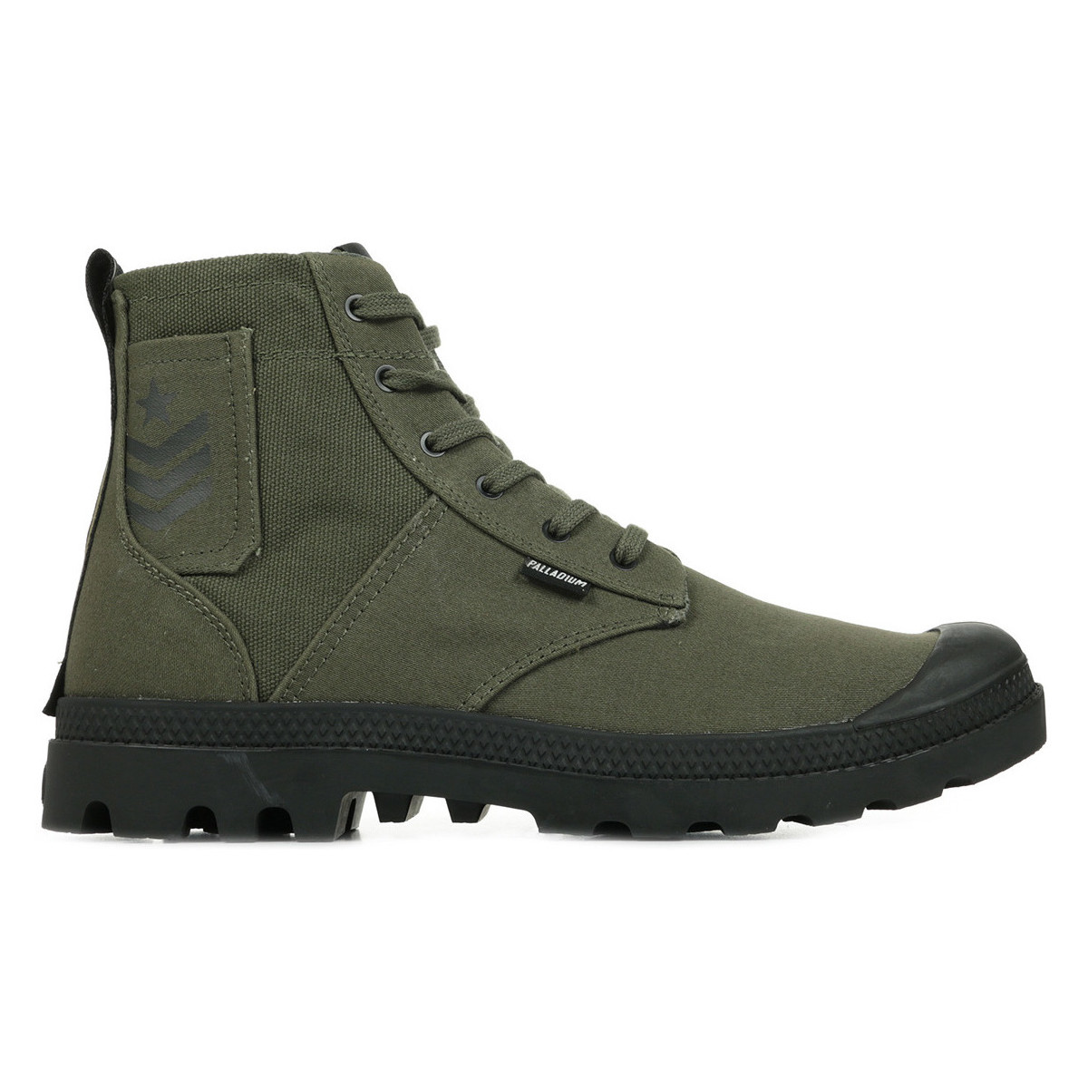 Schuhe Boots Palladium Pampa Hi Army Grün