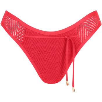 Kleidung Damen Bikini Ober- und Unterteile Lisca Bikini-Strümpfe mit tiefem Ausschnitt Santorini Rot
