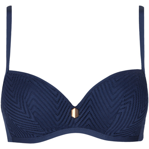Kleidung Damen Bikini Ober- und Unterteile Lisca Vorgeformtes Badeanzugoberteil Santorini Blau
