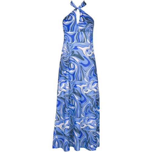 Kleidung Damen Kleider Lisca Langes Sommerkleid Palma Blau