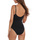 Kleidung Damen Badeanzug Lisca Vorgeformter einteiliger Badeanzug Palma Schwarz