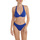 Kleidung Damen Bikini Ober- und Unterteile Lisca Neckholder-Badeanzug-Top mit Armatur Palma Blau