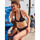 Kleidung Damen Bikini Ober- und Unterteile Lisca Neckholder-Badeanzug-Top mit Armatur Palma Schwarz