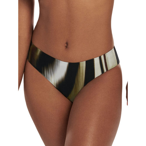 Kleidung Damen Bikini Ober- und Unterteile Lisca Bikinistrümpfe mit abnehmbaren Bändern Kefalonia Schwarz