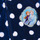 Kleidung Mädchen Pyjamas/ Nachthemden Kisses&Love HU7367-NAVY Blau