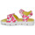 Schuhe Mädchen Sandalen / Sandaletten Agatha Ruiz de la Prada MINIS Weiss / Rosa
