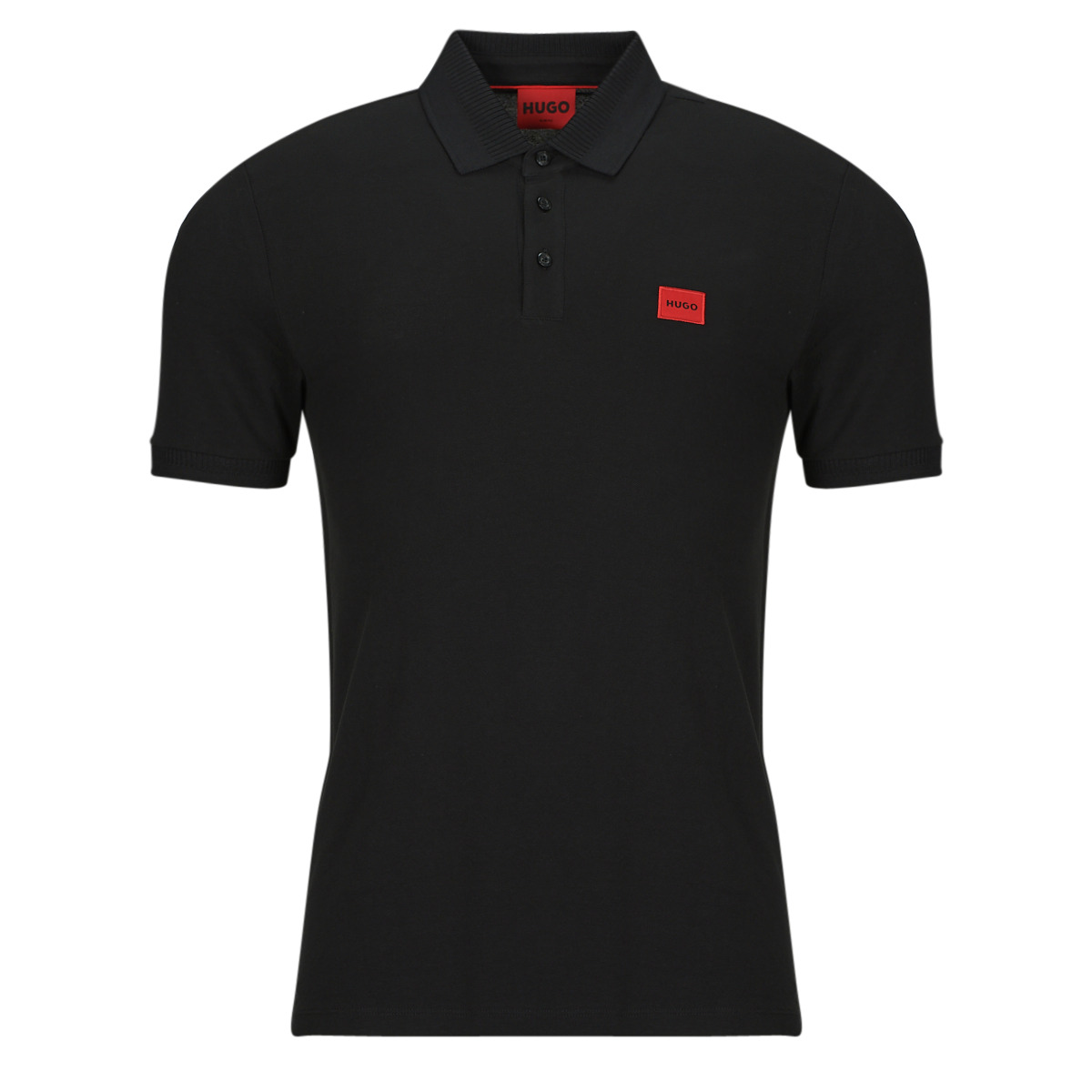 Kleidung Herren Polohemden HUGO Dereso232 Schwarz / Rot