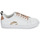 Schuhe Damen Sneaker Low Bons baisers de Paname BETTYS METALIC ROSE GOLD LACE Weiss / Rosa / Gold