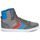 Schuhe Herren Sneaker High hummel SLIMMER STADIL HIGH Grau / Blau / Rot