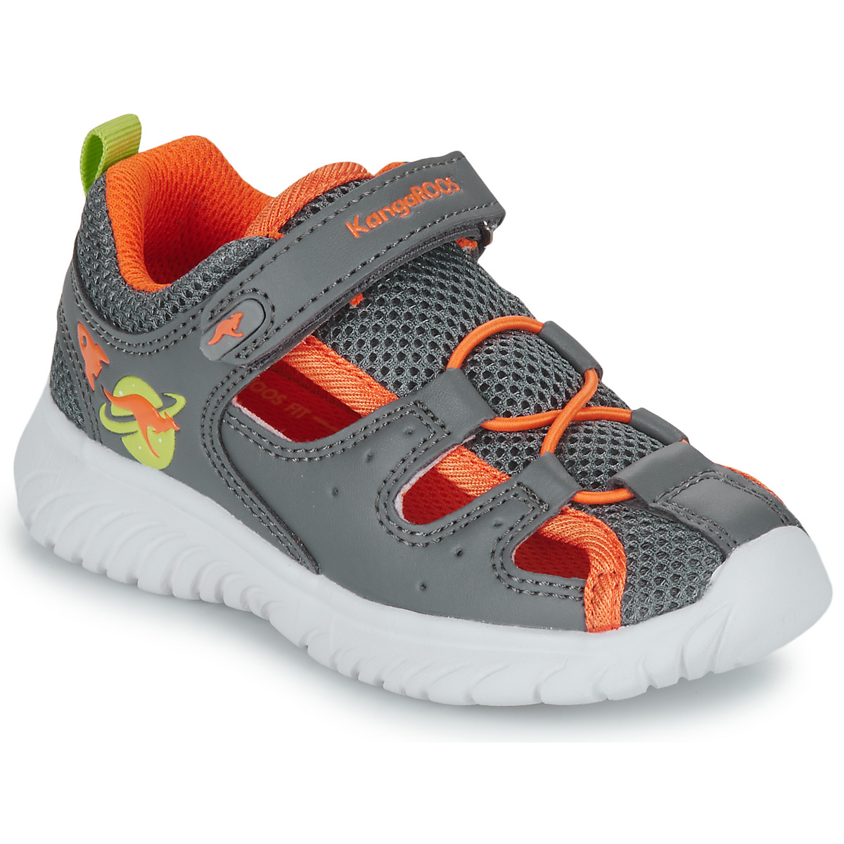 Schuhe Jungen Sportliche Sandalen Kangaroos KI-Speedlite EV Grau / Orange
