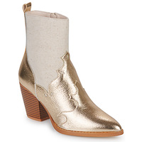 Schuhe Damen Low Boots Vanessa Wu KELSEY Gold