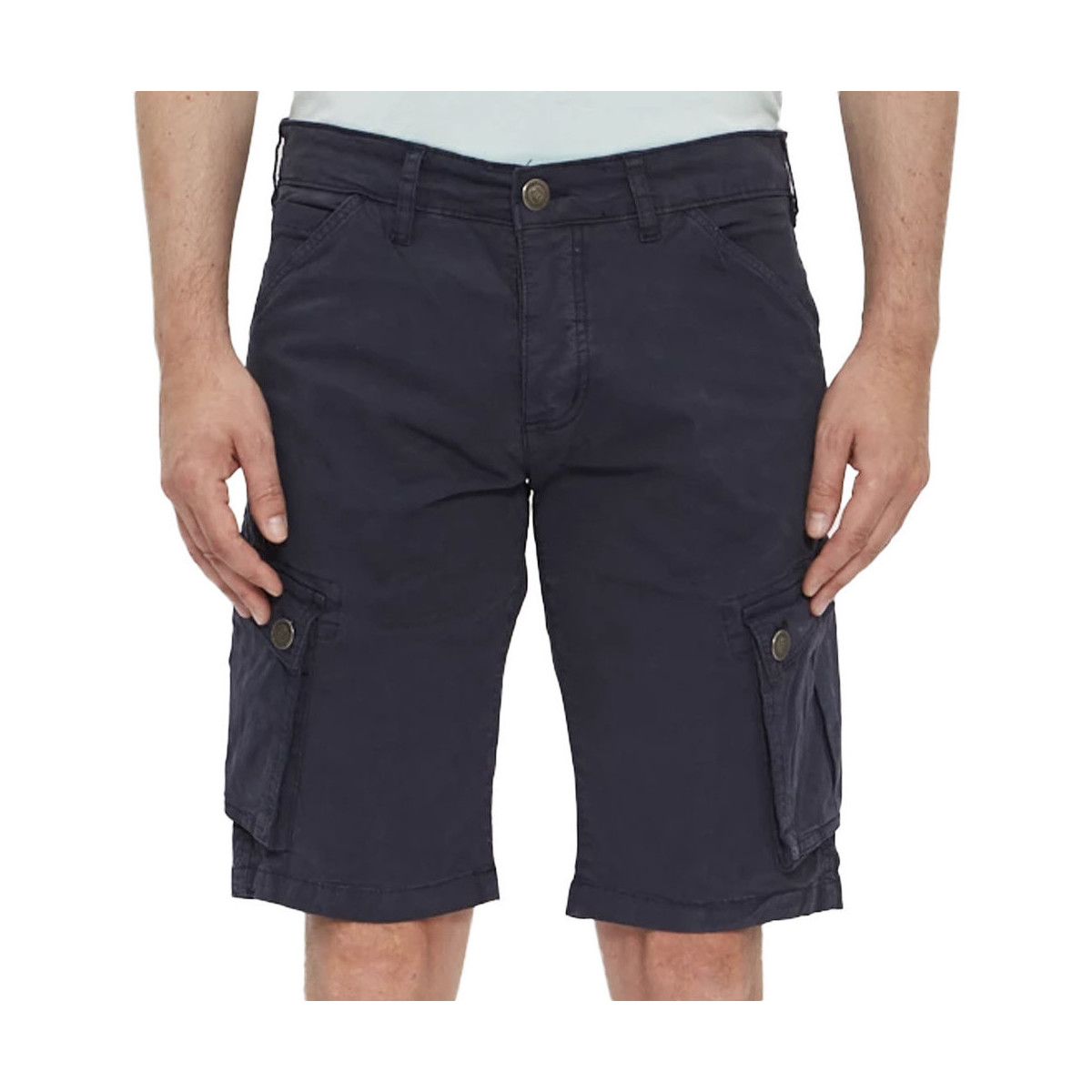 Kleidung Herren Shorts / Bermudas Paname Brothers PB-BETTY Blau