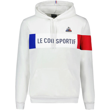 Kleidung Sweatshirts Le Coq Sportif Tricolore Hoody N°1 Weiss