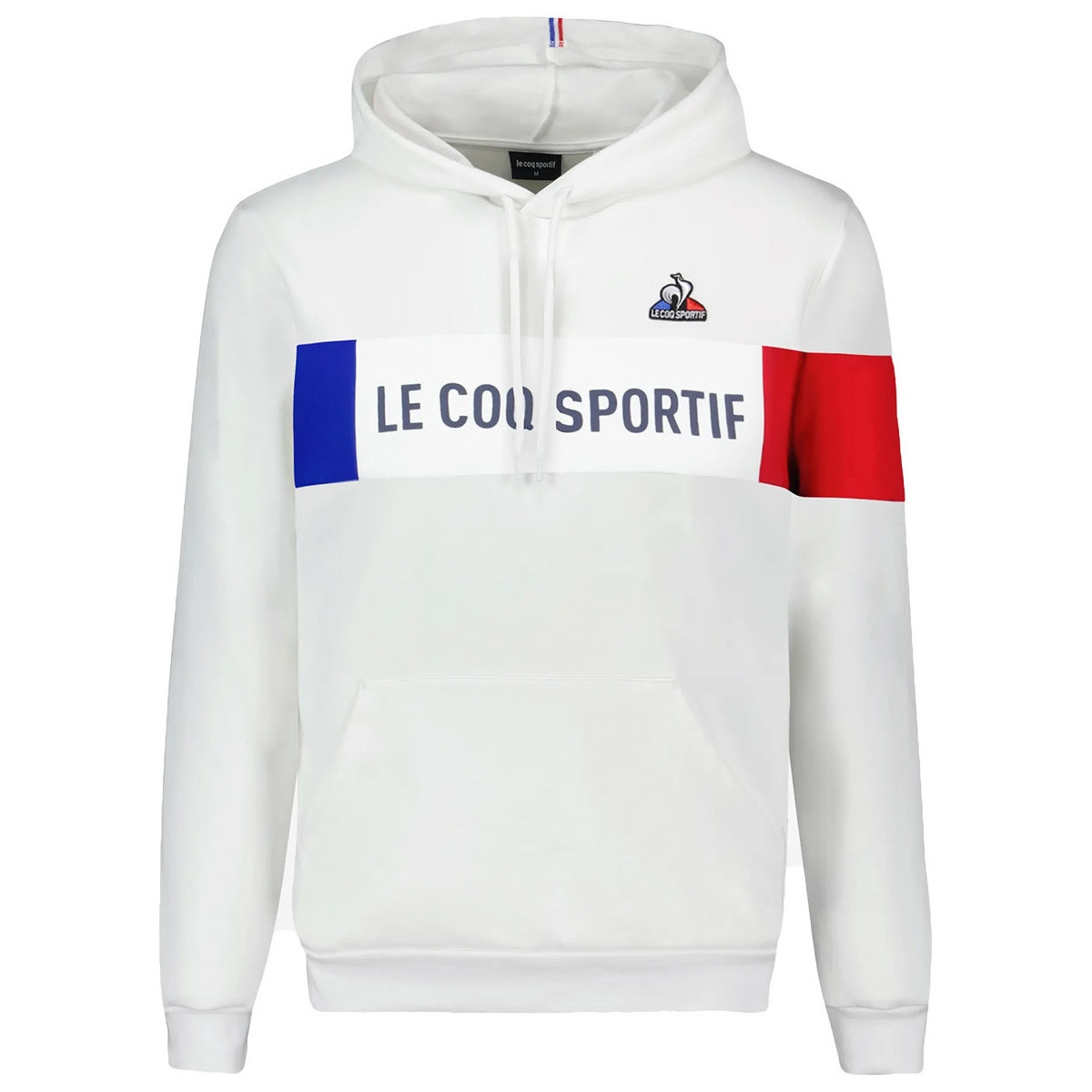 Kleidung Sweatshirts Le Coq Sportif Tricolore Hoody N°1 Weiss