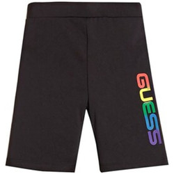 Kleidung Mädchen Shorts / Bermudas Guess G-J02D31KA3C0 Schwarz
