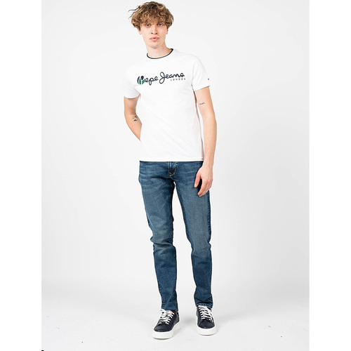 Kleidung Herren 5-Pocket-Hosen Pepe jeans PM206326VR34 | Stanley Blau
